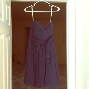 Navy blue semi formal dress